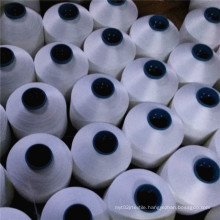 AA grade semi dull luster dty 150d/48f sd nim recycled linen polyester eco friendly yarn for wash label